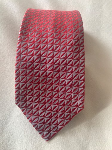 Charvet red grey - tie, 9