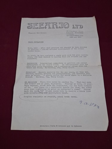 Magazine 1973 interest - magazine,