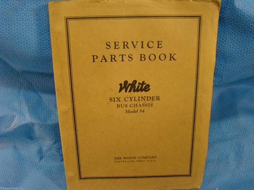 White model bus - 54, chassis