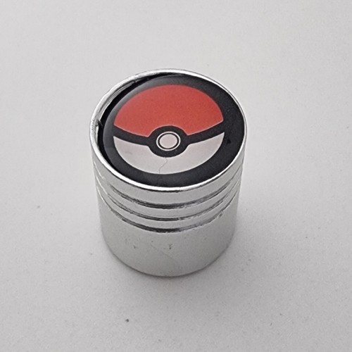 Pokemon pokeball dust caps - pokeball,