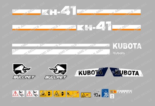 Kubota kh41 mini digger - kubota,
