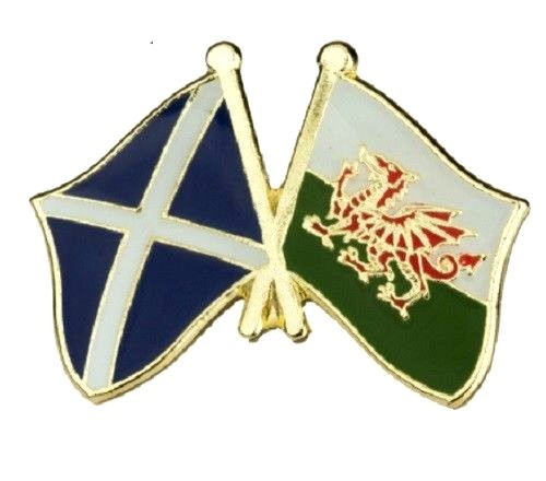 Scotland wales badge - scotland,