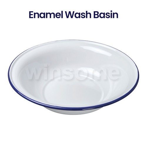 36cm enamel wash basin vintage - 36cm,