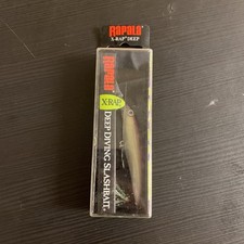 Rapala X-Rap Deep Diving Slashbait, Long Casting, Suspending, Purple Ghost