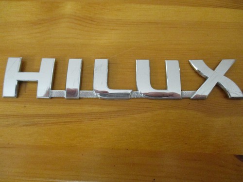Toyota hilux badge - hilux,