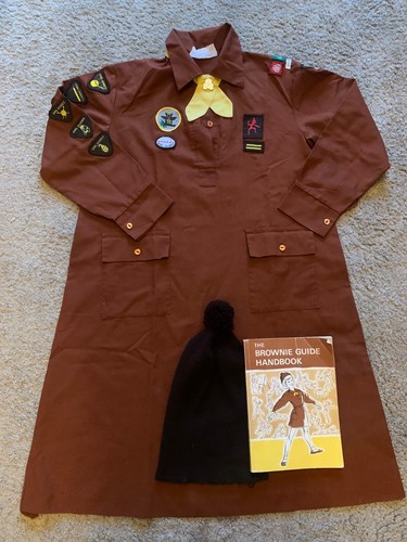Vintage 1980s brownie uniform - vintage,
