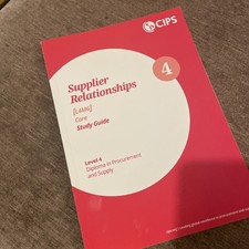 CIPS Level 4 Module 6 Supplier