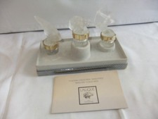 MINI  LALIQUE Les Mascottes SAGITTAIRE. LION & ACHILLES  Miniature Empty Parfums