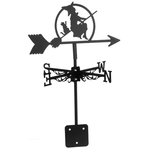 Iron witch weather - vane, metal