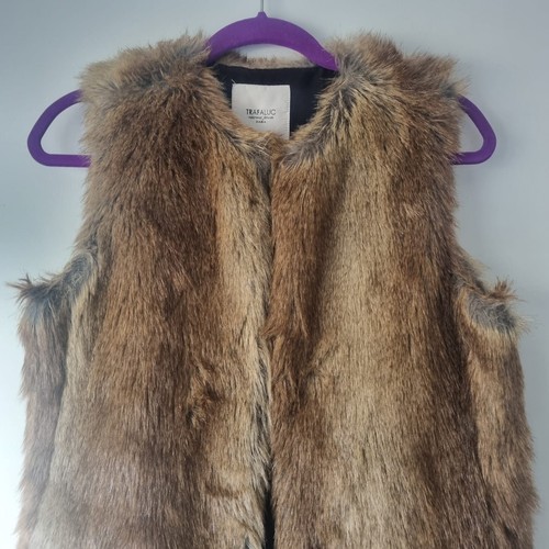 Zara brown faux - brown, fur