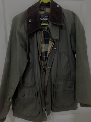 Vintage barbour bedale wax - uk,