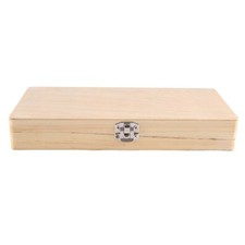 Wooden Slide Storage Box