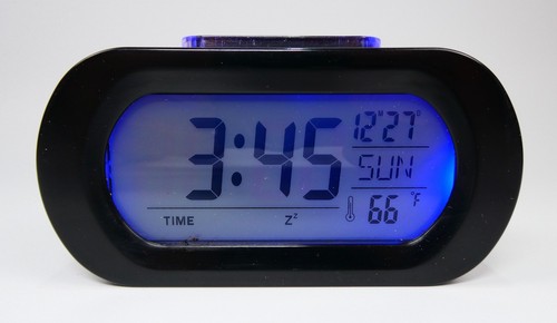Digital talking alarm clock - digital,