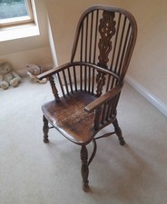 19th Century Antique Yew Wood