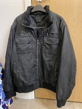 Calvin Klein Men's Black Water-resistant Jacket Size L