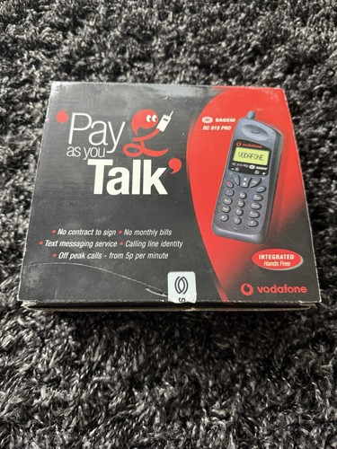 Vintage vodafone sagem rc815 - vodafone,