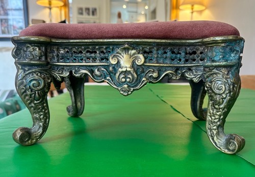 Antique cast brass - brass, rococo
