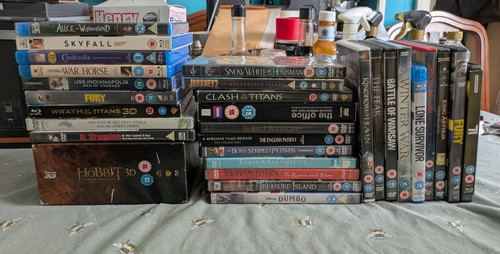 Dvd blu ray - dvd, joblot
