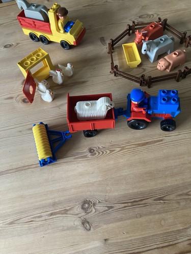 Vintage duplo c1987 farm set - vintage,