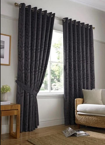 Pair curtains charcoal - pair,