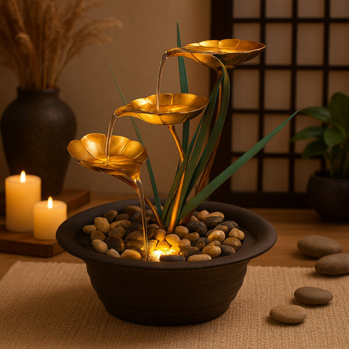 Water feature tabletop indoor - tabletop,