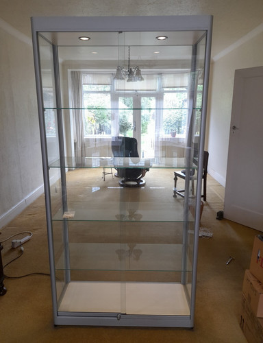 Glass showcase display cabinet - glass,