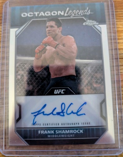 Frank shamrock 2024 - shamrock, topps