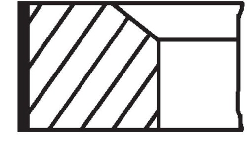 Piston ring kit fits daewoo - ring,