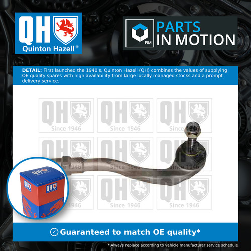 Tie track rod end fits - end,