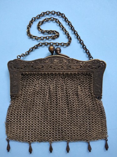 Antique chain mail mesh - antique, mail/mesh