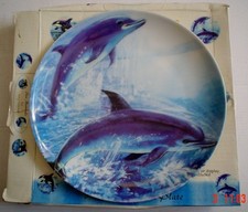 Regency Fine Arts Collectors Plate DOLPHINS