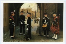 Military Art Postcard King's