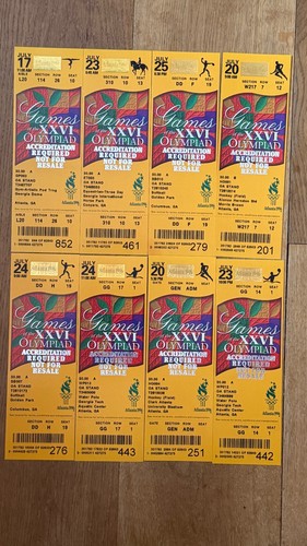 Ticket collection 1996 - ticket, x