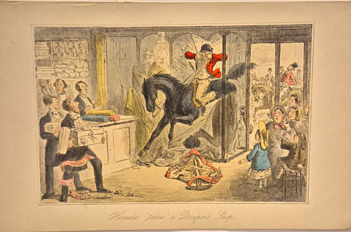 John leech hercules takes - hercules, a