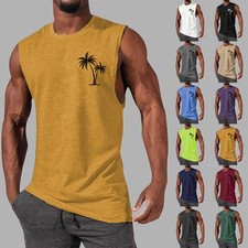 Mens Sport Vest Tank Tops