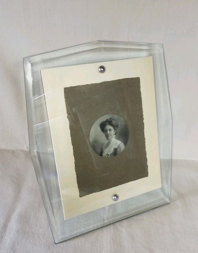 Antique bevel edge glass - antique, photo