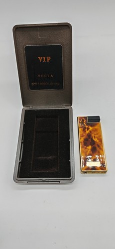 Vintage vip vesta lighter - vesta,