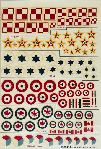 Esci decals 1 72 - esci, :