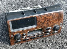 Rover 75 & MG ZT Alpine Cassette AM/FM Radio wood finish satnav  XQD000280PUY