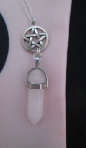 Witch wicca necklace - wicca, scrying