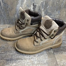 CATERPILLAR COLARADO ORIGINAL  MENS HONEY RESET WALKING BOOTS UK 7