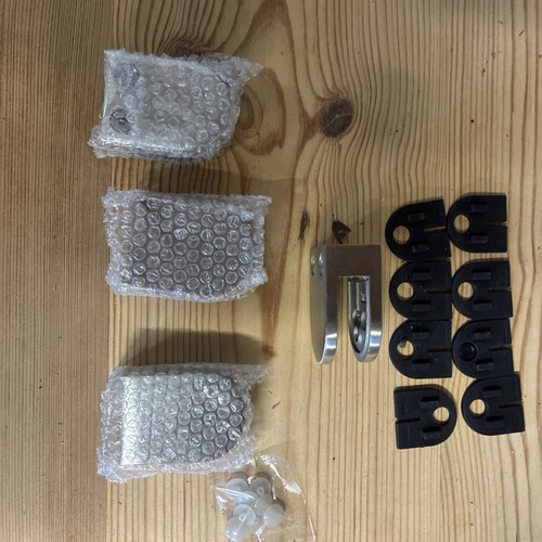 Pcs clamp bracket - 4, stainless