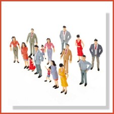Painted Mixed Figures (8pcs) -