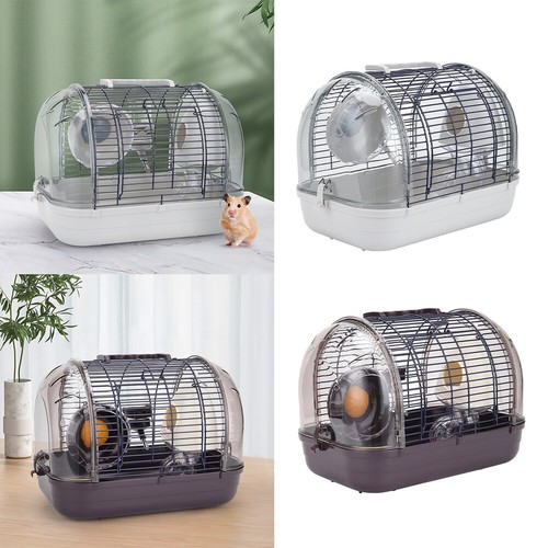 Clear hamster cage travel - clear,