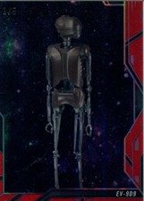 Star Wars Finest 2018 Droids Red [5] Chase Card DV-9 EV-9D9