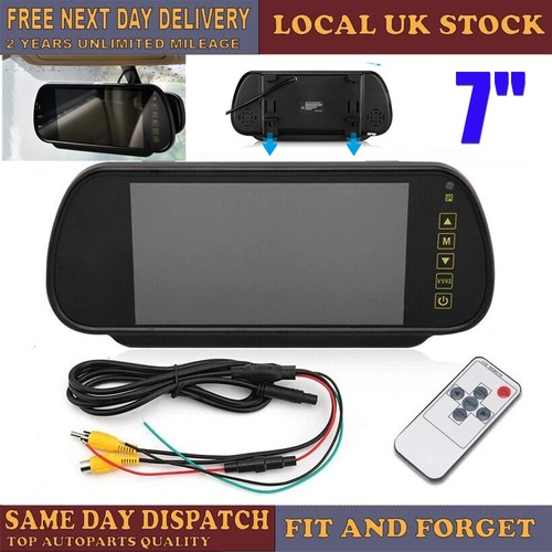 Lcd mirror monitor - 7", for