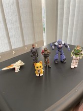 Toy Story Lightyear Buzz Etc Figures X6 Ideal Cake Toppers