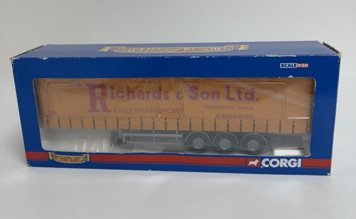 Corgi curtainside trailer - corgi,