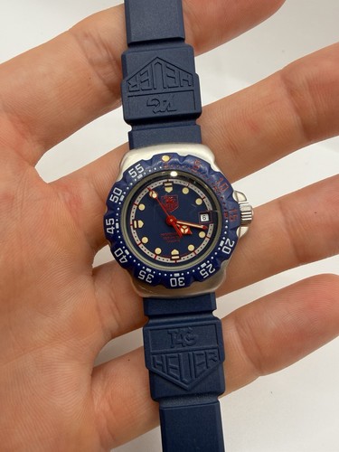 Ladies blue tag - ladies, heuer