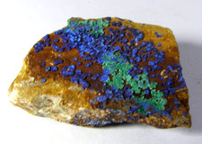 NATURAL SPECIMEN of AZURITE &